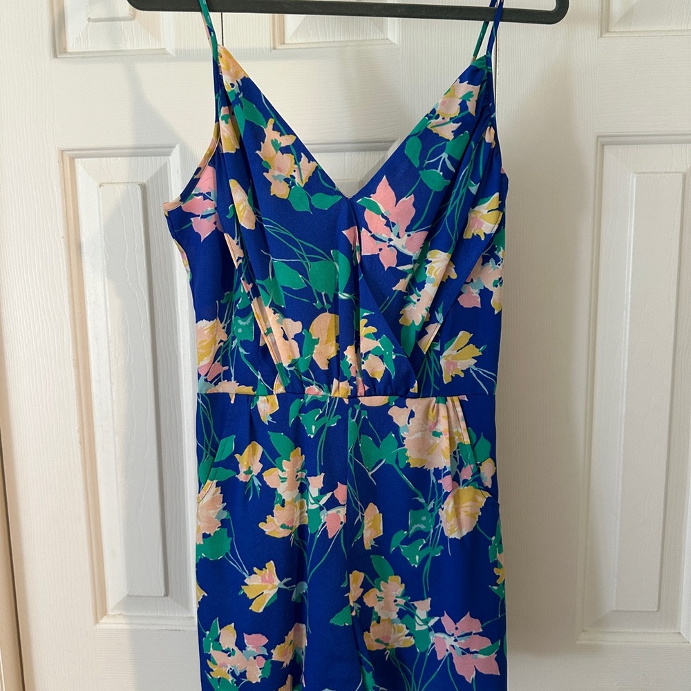 Yumi Kim Floral Spaghetti Strap Romper